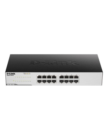 Суич D-LINK GO-SW-16G, 16 портов, Gigabit