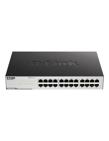 Суич D-Link GO-SW-24G/E, 24 портов 10/100/1000