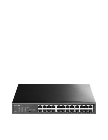 Суич Cudy GS1024, 24 портов, 10/100/1000, Auto-MDI/MDIX, за 19" rack