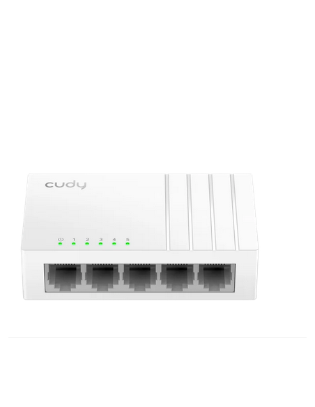 Суич Cudy GS105U, 5 портов, 10/100/1000, Auto-MDI/MDIX, USB-C Port