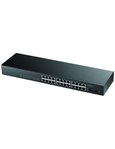 Суич ZYXEL GS1900-24, 24 портов управляем, Gigabit, Монтаж в шкаф