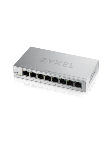 Суич ZyXEL GS-1200-8, 8 портов, Gigabit, webmanaged