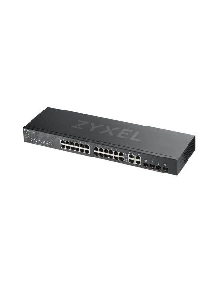 Суич ZYXEL GS1920-24V2, 24 портов Gigabit Smart-Managed,Fanless, за монтаж в шкаф