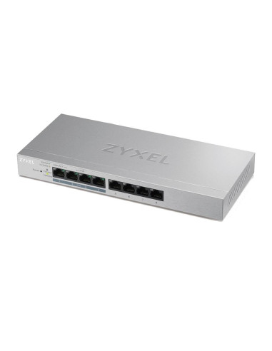 Суич ZyXEL GS-1200-8HPV2, 8 портов, Gigabit, webmanaged