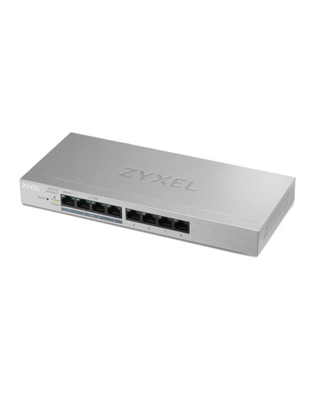 Суич ZyXEL GS-1200-8HPV2, 8 портов, Gigabit, webmanaged