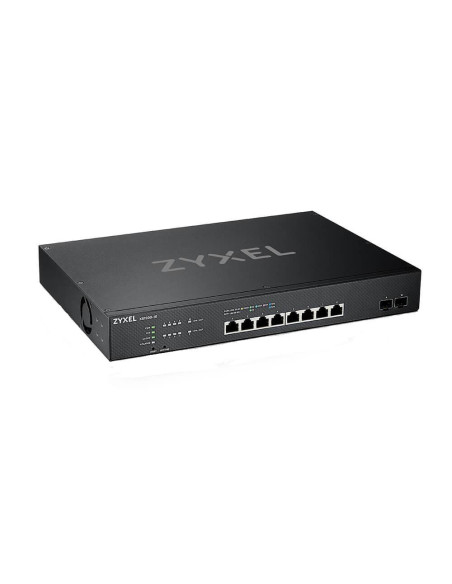 Суич ZYXEL XS1930-10, 8 портов управляем, 10Gb, 2xSFP, за монтаж в шкаф