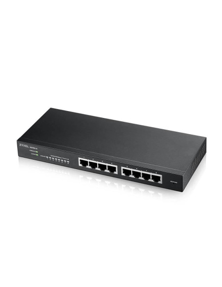 Суич ZyXEL GS1915-8, 8-портов, Gigabit, Управляем