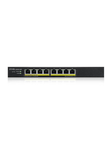 Суич ZyXEL GS1915-8EP, 8-портов, Gigabit, Управляем, PoE