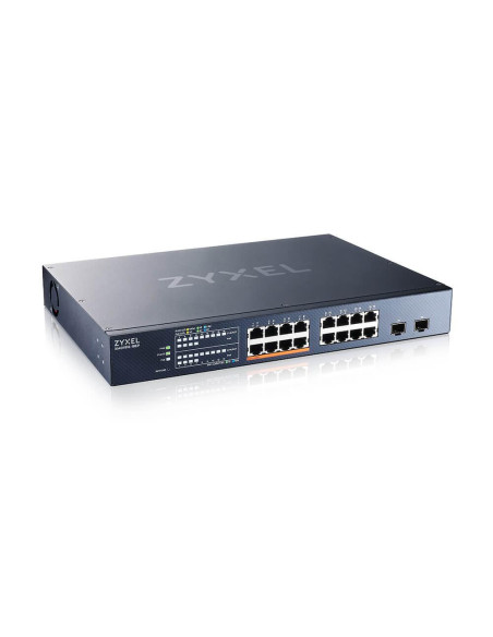 Суич ZyXEL XMG1915-18EP, 16-портов, 2x SFP, Gigabit, Управляем, , PoE