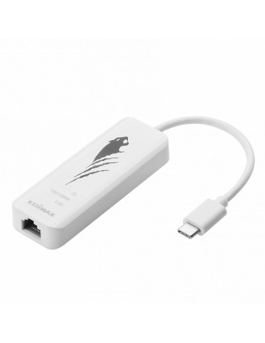 Мрежова карта EDIMAX EU-4307, USB-C, 2.5 Gigabit Ethernet, Бял
