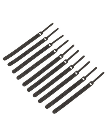 Кабелни връзки Kolink Velcro, 10 бр. 150mm, Черен