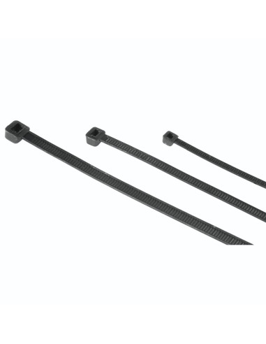 Кабелни връзки черни,100 / 150 / 200 mm, 150 броя, 221002