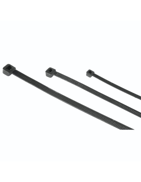Кабелни връзки черни,100 / 150 / 200 mm, 150 броя, 221002
