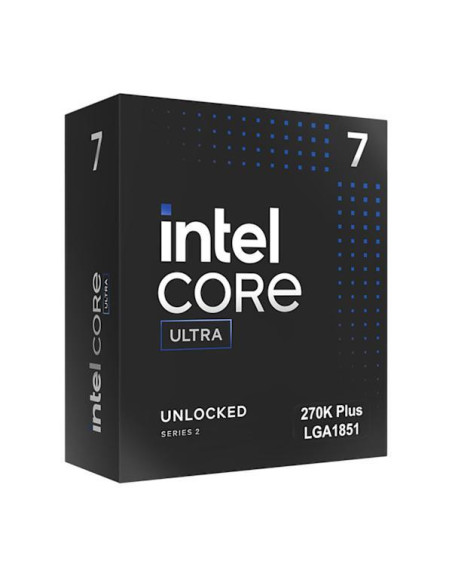 Процесор Intel Core Ultra 7 270K Plus, 24 Cores 3.7 GHz, 40MB, 125W, LGA1851, BOX