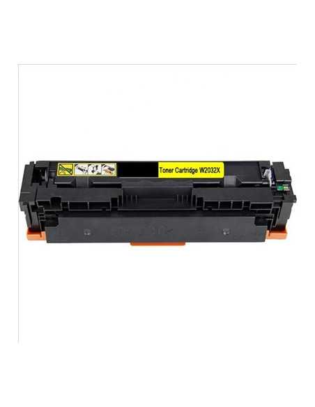 Съвместима тонер касета HP CF415X / W2030X Yellow без чип
