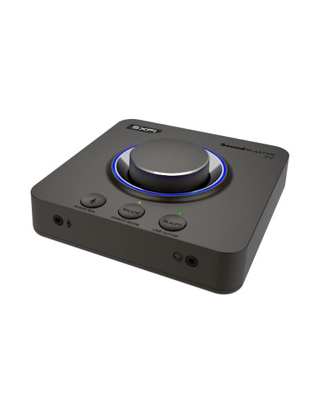 Външна звукова карта Creative Sound Blaster X4, USB-C, DAC, Super X-FI, TOSLINK