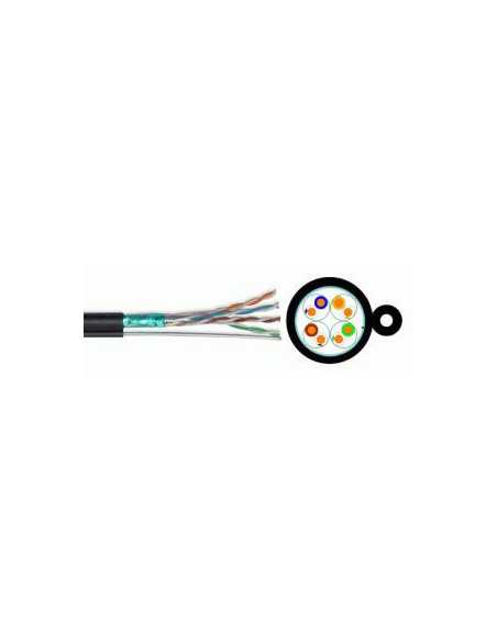 FTP/M Cat5e 24AWG CCA с носещо въже