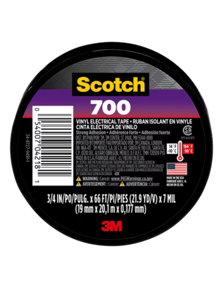 Изолираща лента Scotch 700 3M 19mm x 20m x 0.18mm