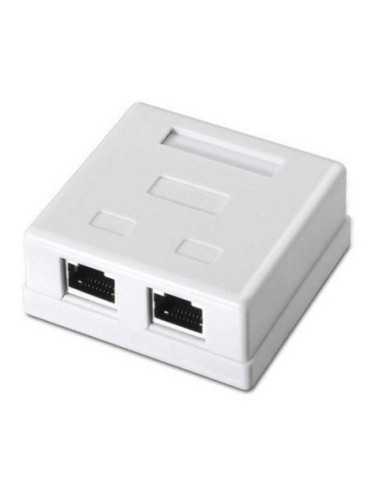 Интернет розетка RJ45 Cat5e двойна