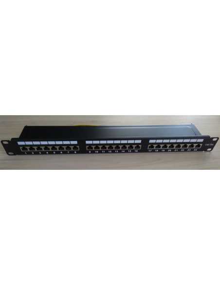 Пач панел FTP Cat.5e 24 порта