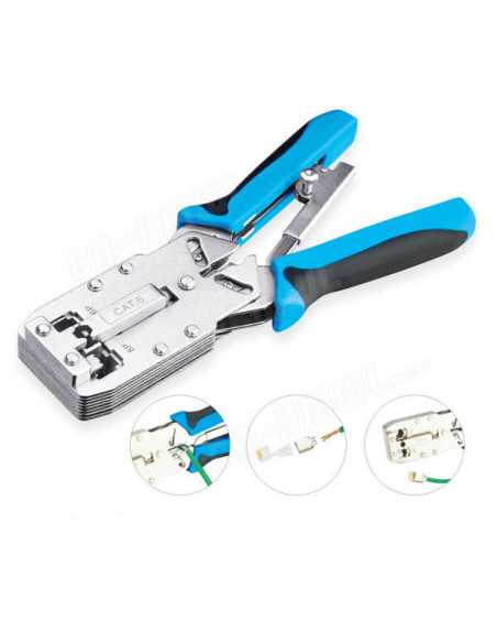 Клещи кримпващи Cat6 with Ratchet, TL-2810R, 8/6 Pin