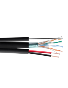 FTP/M Cat5e 24AWG Cu + 2x0,50mm CU захранващи проводници | SIT.bg