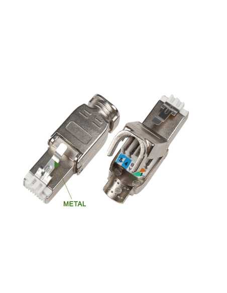 Конектор RJ45 FTP XC-72S Cat.6A ToolLess