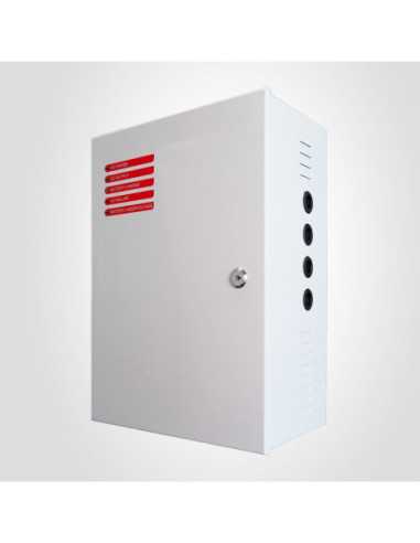 Захранване за камери и видеонаблюдение 16 канала CCTV, DC12V/20A, UPS функция, Метална кутия