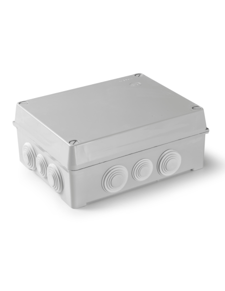 Кутия Famatel 310х240х125 IP55 противовлажна с 12 щуцера