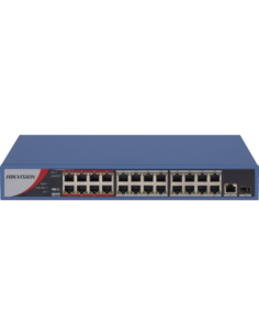 PoE Суич HikVision DS-3E0326P-E/M(B), 100Mb, 250W, 24+1p+1SFP | SIT.bg