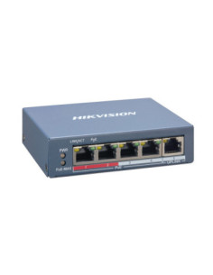 PoE Суич HikVision DS-3E1105P-EI, 30W, 4+1p | SIT.bg