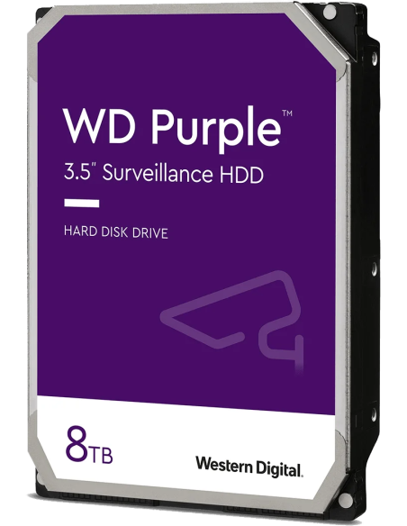 Твърд диск WD Western Digital WD84PURZ, 3.5", 8TB, 5460RPM