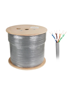 FTP Cat5e 24AWG CU - меден, сив, 500м | SIT.bg