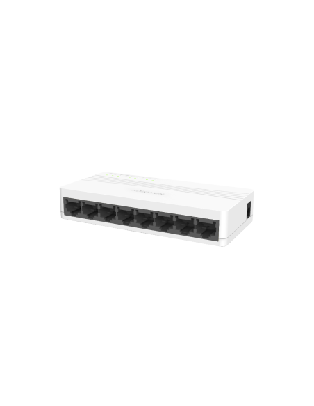 Суич HikVision DS-3E0108D-E SOHO, 8-port 10/100Mbps