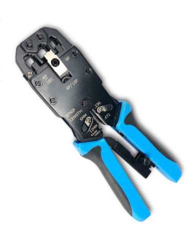 Клещи кримпващи RJ45, RJ12, RJ11, 10P10C, 200АR
