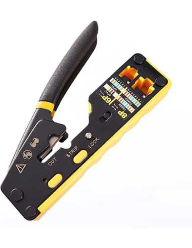 Клещи кримпващи Pass-Through RJ45, RJ12 6088