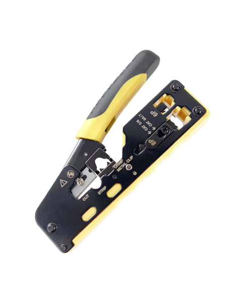 Клещи кримпващи Cat7/6a, Cat5e RJ45, RJ12, RJ11, N7018