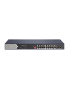 PoE Суич HikVision DS-3E0520HP-E 16 Port Gigabit Unmanaged | SIT.bg
