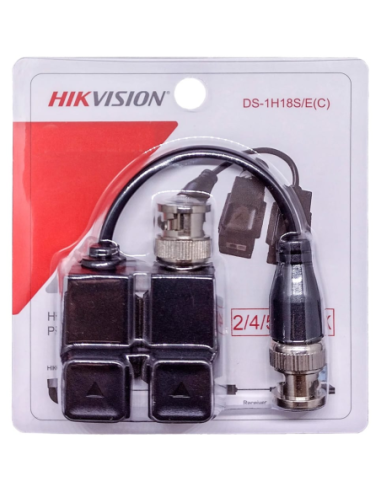 Видео балун пасивен Hikvision DS-1H18S/E(C)