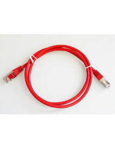 Пач кабел UTP Cat5e CCA - 0.5м, червен | SIT.bg
