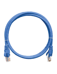 Пач кабел UTP Cat5e CCA - 2м, син | SIT.bg
