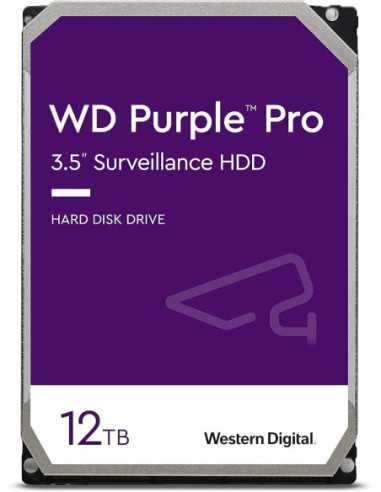 Твърд диск WD Western Digital WD121PURP,12TB,7200,3.5in,SATA 3.0