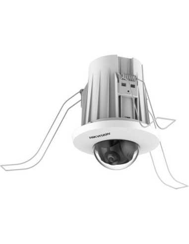 Камера HikVision 4MP DS-2CD2E43G2-U, 2.8mm AcuSense In-Ceiling Fixed Mini Dome