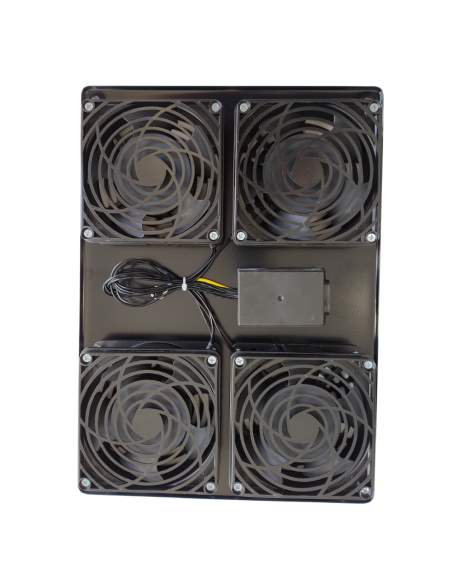 Вентилаторен блок за 19" RACK - 4 вентилатора W