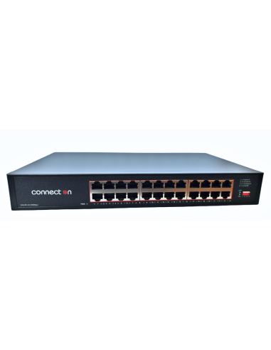 Суич Connect On 24-port 10/100Mbps, неуправляем, Rackmount