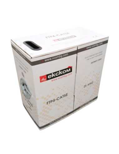 Кабел FTP Cat5e 25AWG 0.45mm Cu 305m - GREY
