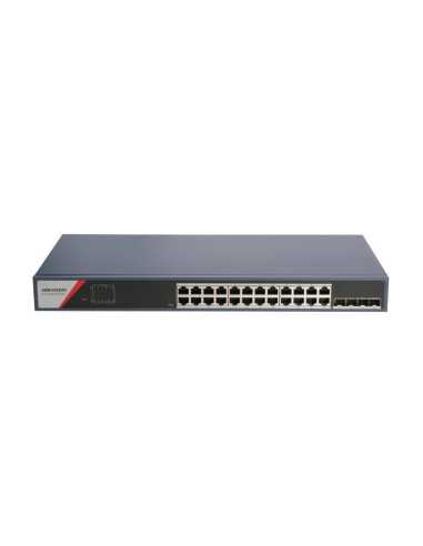 Суич DS-3E1528-SI-24T4F HikVision 24 x1000MB+4xSFP