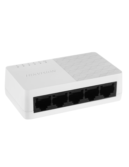 Суич HikVison DS-3E0505D-O SOHO 5x1000MB Неуправляем L2, 5 Gigabit RJ45 порта