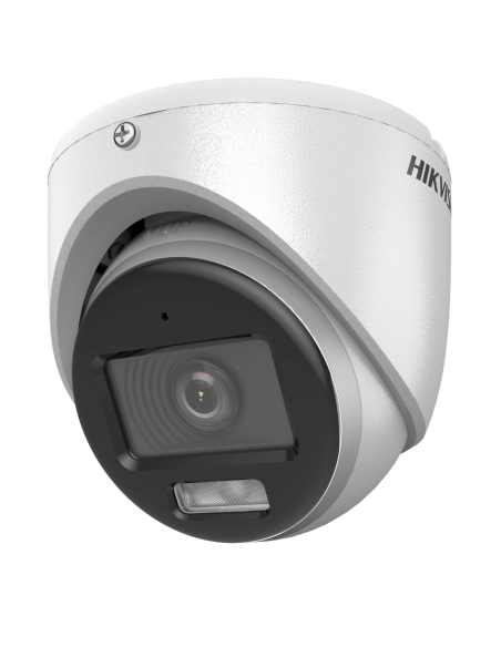 Камера HikVision 3K 5MP DS-2CE70KF0T-LMFS 2.8 mm Turret ColorVu Smart hybrid light