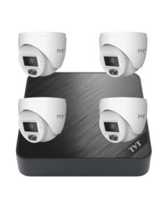 TVT комплект 4 куполни камери и NVR | SIT.bg